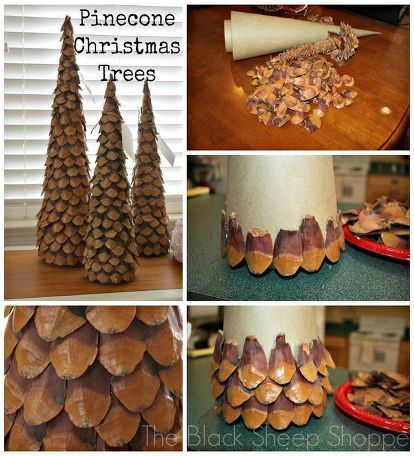 Pine Cone Tree, Pine Cone Christmas, Pinecone Christmas, Pine Cone Christmas Tree, Christmas Cones, Pine Cone Art, Diy Pinecone, Cone Christmas Trees, Pine Cone Decorations