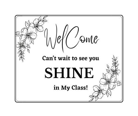 Welcome Card, Welcome tag, From teacher, for students, for kids, for new class Welcome To New Class Quotes, Welcome Note For Students, Welcome Quotes For Students, Welcome Cards For Students, Lkg Activities, Welcome Back To School Quotes, Inspirational Message For Students, Exam Wishes Good Luck, Exam Wishes