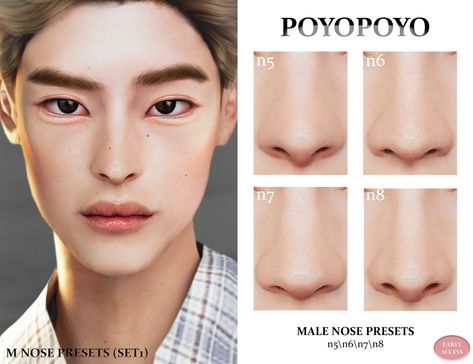 Sims 4 Mods Presets, Sims 4 Cc Presets Eyes Male, Nose Presents Sims 4, Sims 4 Cc Male Features, S4cc Presets, Male Nose Presets Sims 4 Cc, Ts4 Presets Male, Sims 4 Male Cc Makeup, Sims4 Cc Male Eyes