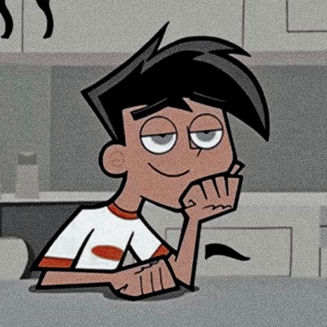 Danny Phantom Profile Pictures, Danny Phantom Profile Pic, Danny Phantom Icons Aesthetic, Cartoon Pfp Boy, Pfp Cartoon Boy, Cartoon Character Profile Picture, Johnny Phantom, Danny Phantom Pfp, Aesthetic Cartoon Pfp