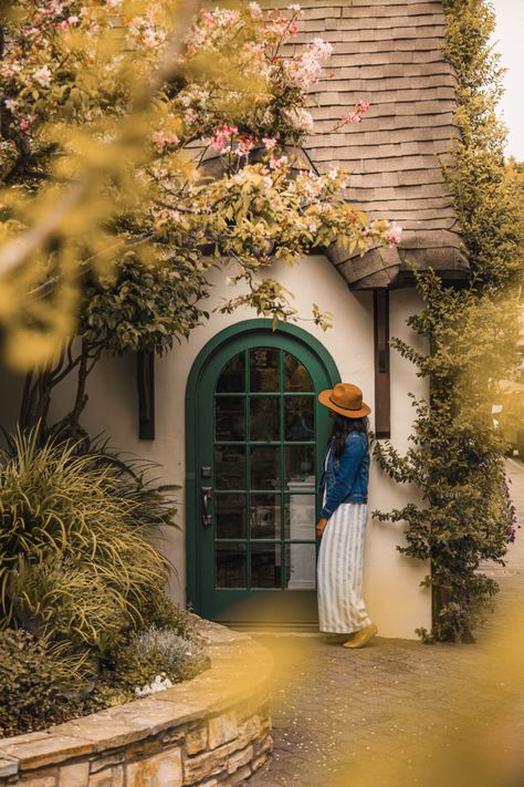 Destination Guide: What to Do in Carmel-by-the-Sea - The Eager Traveler Picture Mood Board, Vineyard Tasting Room, Picture Mood, Sketch London, Fairytale Houses, Carmel Beach, Carmel California, Fairytale Cottage, Storybook Cottage