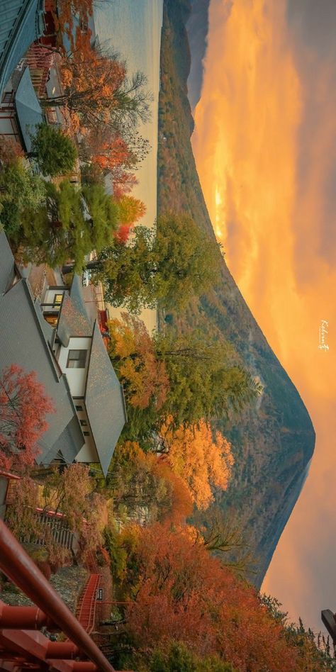 Pretty Landscapes, Japan Aesthetic, Aesthetic Desktop Wallpaper, Beautiful Landscape Wallpaper, Alam Yang Indah, Anime Scenery Wallpaper, Landscape Wallpaper, Nature Aesthetic, Sky Aesthetic