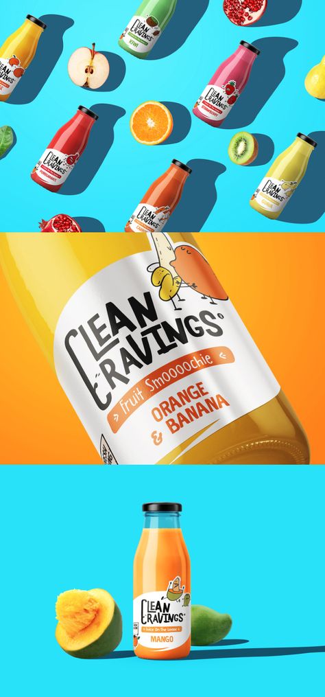 Fresh Juice Packaging Design, Kids Juice Packaging, Juice Branding Design, Natural Juice Packaging, Fruit Branding, Vitamin Drinks, Juice Packaging Design, Fruit Juice Brands, Beverage Branding