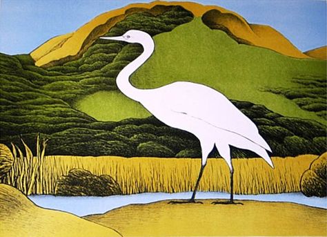 Don Binney Kotuku Puketotara Parnell Gallery http://www.parnellgallery.co.nz/artworks/artist-don-binney/kotuku-puketotara/ Rita Angus, Colin Mccahon, Marlborough New Zealand, Nz Birds, New Zealand Landscape, Nz Art, New Zealand Art, Maori Art, Gallery Website