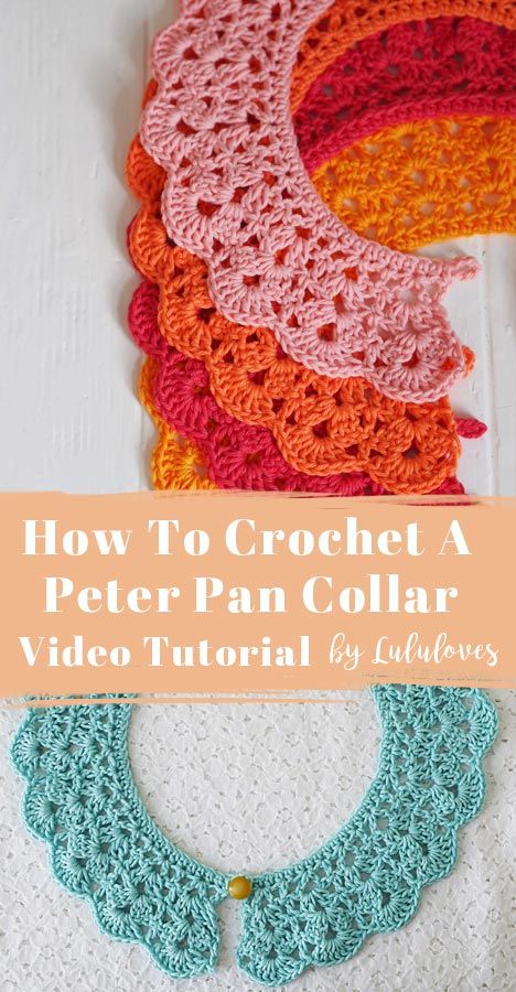 Col Crochet, Crochet Collar Pattern, Crochet Collars, Crochet Lace Collar, Crochet Yoke, Vintage Crochet Patterns, Mode Crochet, Crochet Lace Pattern, Crochet Collar