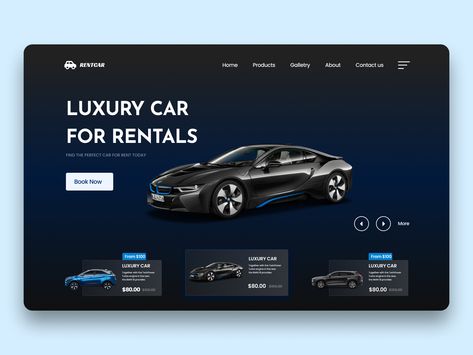 #car Car Wash Website Design, Car Rental Website, Car Rental App, Uiux Design, Header Design, Car Rental Company, Ui Ux Designer, Website Header, Ux Designer