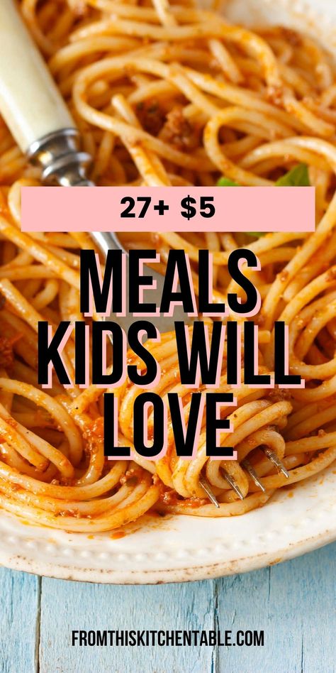 Dirt Cheap Family Meals, Cheap And Easy Dinner Ideas For One, Cheap Meal Ideas For Large Families, Cheap Dinners For A Family Walmart, Budget Cooking Families, Cheap Meals Family Of 4, Cheap Recipes For Large Families, Basic Family Meals, Cheap Meal Plans For Family Of 5