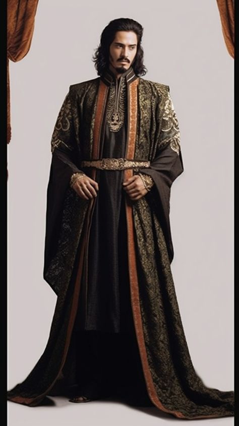 Royalty Clothing, King Outfit, Fantasy Clothes, Medieval Clothing, Fantasy Costumes, Medieval Fashion, Fantasy Clothing, Fantasy Fashion, Character Inspo