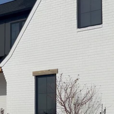 Tiffany Hager | Myrusticmodernhome on Instagram: "Most asked question… exterior paint colors! My favorite white is @sherwinwilliams pure white and I love the contrast of Iron Ore! 🤍🖤 #exterior #exteriorpainting #exteriorpaint #blackandwhitehome #myrusticmodernhome" Iron Ore And Pure White, Iron Ore Exterior, Pure White Exterior, Iron Ore, Most Asked Questions, Exterior Paint Colors, Exterior Paint, Pure White, Paint Colors