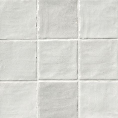 Riad White Ceramic Wall Tile - 4 x 4 in. - The Tile Shop White Square Tiles, Carpet Wall, Accent Backsplash, White Tile Backsplash, White Wall Tiles, Stone Mosaic Tile, Porcelain Wall Tile, White Backsplash, Tile Ceramic