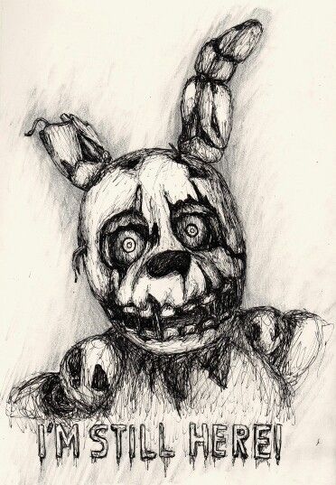 Childhood Drawing, Scary Drawings, Creepy Drawings, Free Rein, Fnaf Drawings, Fnaf Art, Scary Art, My Imagination, Book Art Drawings