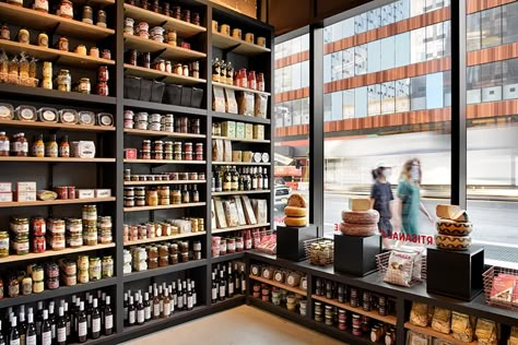 Cheese Shop Design, Deli Design, Rockwell Group, Cheese Store, Shop Design Ideas, Deli Shop, Grocery Store Design, Cheese Bar, Village Shop