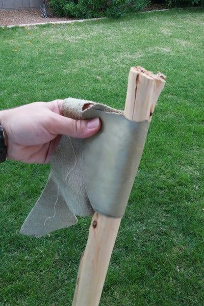 How to Make a Leather Handle for a Walking Stick : 6 Steps (with Pictures) - Instructables Wood Hiking Stick, Walking Stick Ideas, Unique Walking Sticks, Wood Restoration, Handmade Walking Sticks, Carved Walking Sticks, Walking Staff, Hiking Staff, Hand Carved Walking Sticks