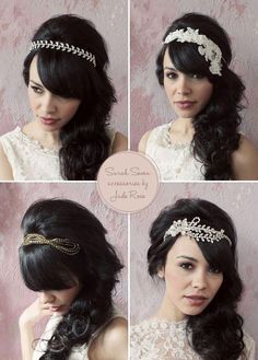 wedding hair accessories. Side Pony Wedding Hair, Wedding Headpiece Short Hair, Beehive Wedding Hair, Pony Wedding Hair, Wedding Hair With Veil, Hair With Veil, Wedding Headpiece Vintage, Side Pony, Wedding Hair Headband