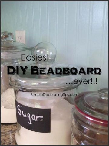 Easiest DIY Beadboard Ever! Painted Beadboard Kitchen, Painted Beadboard Backsplash, Faux Beadboard, Beadboard Walls, Painted Beadboard, Diy Beadboard, Beadboard Kitchen, Red Brick Fireplaces, Beadboard Wallpaper