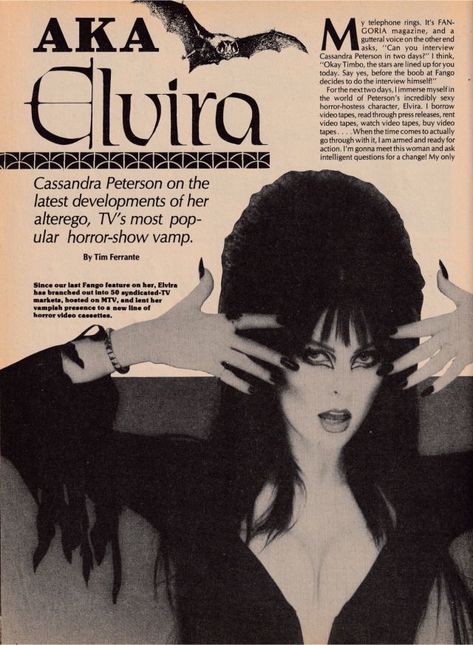 Elvira Poster Vintage, Gothic Fashion Magazine, Elvira Mistress Of The Dark Poster, Goth Prints For Wall, Fangoria Poster, Goth Wall Prints, Goth Poster Prints, Elvira Poster, The Craft Poster