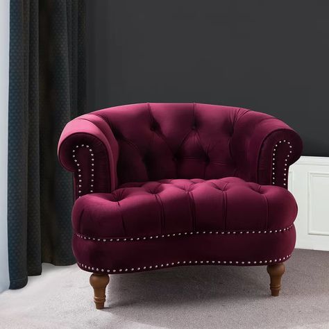 Sofa Kulit, Tufted Accent Chair, Velvet Furniture, Sofa L, Haute House, Tufted Arm Chair, Chaise Lounges, Velvet Chair, Velvet Armchair