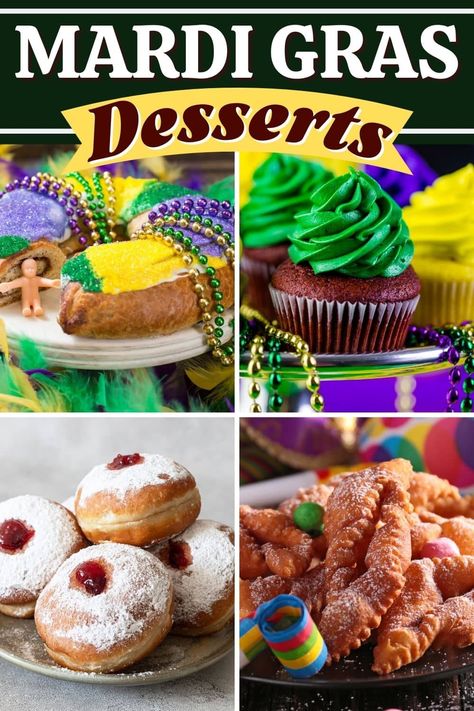 Pancake Party Ideas, Fat Tuesday Paczki, Mardi Gras Snacks, Mardi Gras Recipes Easy, Mardi Gras Dinner Party, Mardi Gras Appetizers, Dinner Party Meals, Fat Tuesday Food, Mardi Gras Theme Party