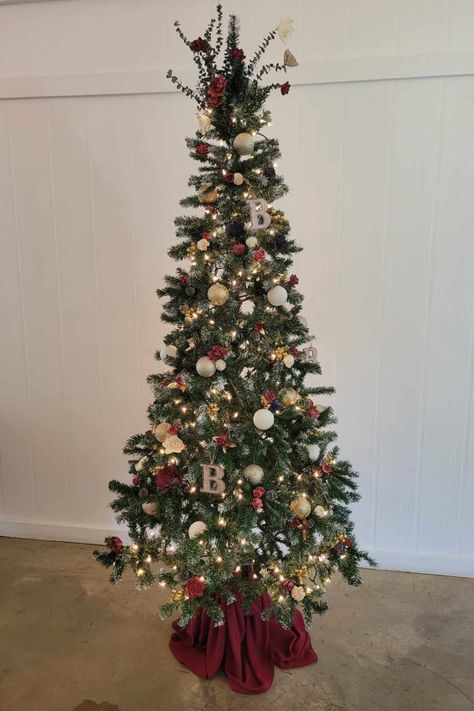 We used this Christmas tree in a Harry Potter themed wedding, and it SLAYED! Look into purhcasing a christmas tree through our Amazon Affiliate link! As an Amazon Associate I earn from qualifying purchases. Harry Potter Wedding Theme, Holiday Christmas Tree, Christmas Tree Themes, Xmas Tree, Decorative Pieces, Christmas Holidays, Party Decorations, Christmas Tree, Christmas