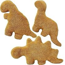 Dino Nugget Pillow, Chicken Nugget Pillow, Dinosaur Theme Party Decorations, Dino Chicken Nuggets, Preppy Items, Dinosaur Chicken Nuggets, Stuffed Animal Ideas, Brothers Room, Decor From Amazon