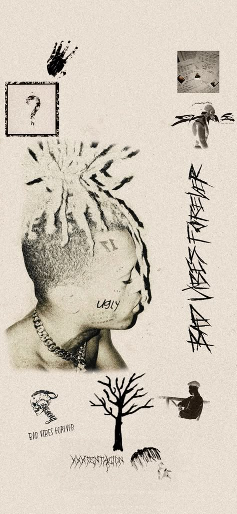 Xxxtenatcion album art wallpaper Bad Vibes Forever Album Cover, Xxtenations Poster, Xxtentacion Album Cover, Xxtenations Album Cover, Bad Vibes Wallpaper, Xxtenations Aesthetic, Xxxtentacion Aesthetic Wallpaper, Tentacion Wallpaper, Album Art Wallpaper