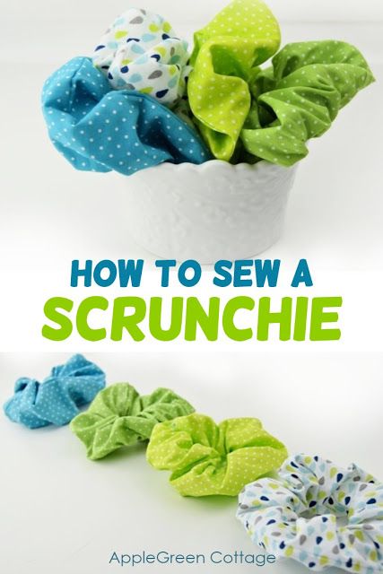 Make Kylie Jenner, Sew A Scrunchie, Syprosjekter For Nybegynnere, How To Make Scrunchies, Diy Sy, Diy Hair Scrunchies, Scrunchies Diy, Sewing Projects Free, Sew Ins