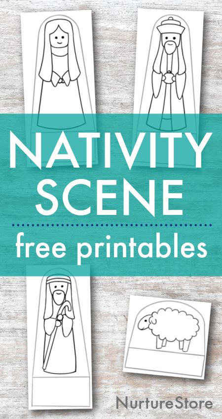 Kids Diy Nativity Scene, Free Printable Nativity Characters, Nativity Characters Printable, Christmas Church Activities Kids, Christmas Activities For Kids Church, Nativity Printables For Kids, Free Printable Nativity Scene, Free Nativity Printables, Nativity Printables Free