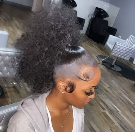 High Pom Pom Ponytail, High Sleek Curly Ponytail, High Weave Ponytail Hairstyles Curly, Pom Pom Ponytail Black Women, Short Curly Ponytail Weave, Quick Hair Styles Black Women, Puffy Ponytail Hairstyles Black Women, Sleek Curly Ponytail, Pom Pom Ponytail