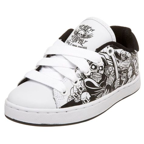 Little Kid/Big Kid Troma II Skate Shoe Dc Skate Shoes, Dc Shoes Women, Osiris Shoes, Pretty Shoes Sneakers, Streetwear Shoes, Shoes Outfit Fashion, Funky Shoes, Baggy Clothes, Shoes Too Big