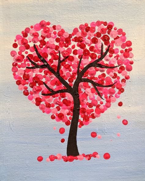 Valentine Heart Canvas Painting Ideas, Valentine's Day Easy Painting, Valentine’s Day Painting Ideas Easy, Simple Valentine's Painting, Valentines Day Art Painting Canvases, Easy Painting Ideas On Canvas Valentines, Valentines Day Painting For Boyfriend, Easy Painting Ideas On Canvas For Boyfriend, Valentine Day Painting Ideas Canvases