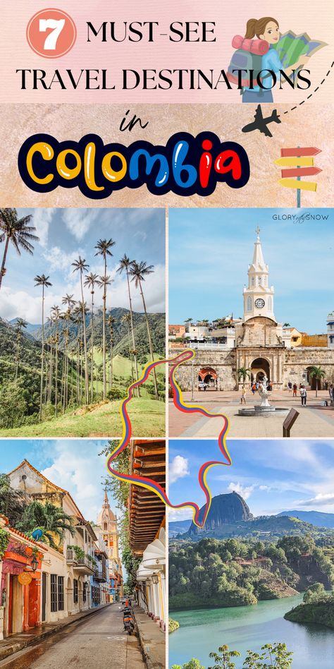 1 Week In Columbia, Columbia Travel Guide, Colombia Road Trip, Things To Do In Barranquilla Colombia, Best Places To Visit In Colombia, Colombia Bucket List, Traveling To Colombia, Things To Do In Colombia, Things To Do In Bogota Colombia