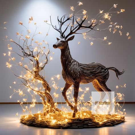 Transform Your Holiday Space With Our Stunning Festive Reindeer Sculptures! 🦌✨ Ranging From 2 To 10 Feet, These Exquisite Pieces Are Perfect For Adding A Touch Of Magic To Your Celebrations. Whether You’re Looking For Elegant Carvings Or Joyful Statuettes, We Have The Perfect Reindeer To Elevate Your Christmas Decor. Ready To Bring Home The Spirit Of The Season? Call Or Whatsapp Us At +919821005106 Or Visit Www.Shrihmanagement.Com For More Details! #Festivedecor #Reindeermagic #Shrihmanag... Reindeer Sculpture, Sculpture Metal, Wall Papers, Paper Houses, Festival Decorations, Reindeer, The Spirit, Wall Murals, Christmas Decor