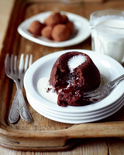 James Martin Recipes, Fondant Recipe, Molten Lava Cakes, Chocolate Lava, Chocolate Lava Cake, Lava Cake, Chocolate Truffle, Chocolate Nuts, Food Aesthetics