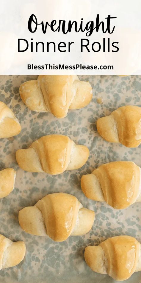 Save time on big cooking days with this overnight dinner roll recipe! Make the dough the day before, stick it in the fridge, shape and bake the rolls the next day! Overnight Dinner Rolls Recipe, Overnight Refrigerator Yeast Rolls, Overnight Rolls Dinner, Over Night Bread Dough, Refrigerator Rolls Overnight, Overnight Yeast Rolls, Overnight Rolls Recipe, Overnight Dinner Rolls, Overnight Dough