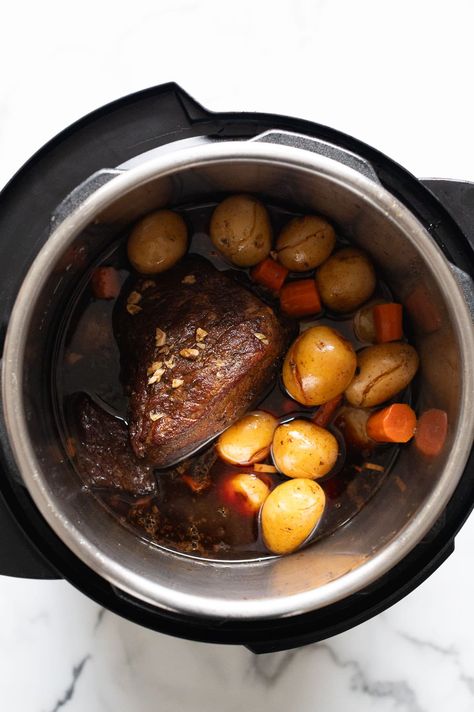 Instant Pot Sirloin Tip Roast - iFoodReal.com Instant Pot Sirloin Roast Recipes, Top Sirloin Roast Instant Pot, Pressure Cooker Sirloin Tip Roast, Sirloin Tip Roast Pressure Cooker, Instapot Sirloin Tip Roast, Sirloin Tip Roast Recipes Instant Pot, Instant Pot Sirloin Tip Roast, Pork Sirloin Roast Instant Pot, Sirloin Roast Instant Pot