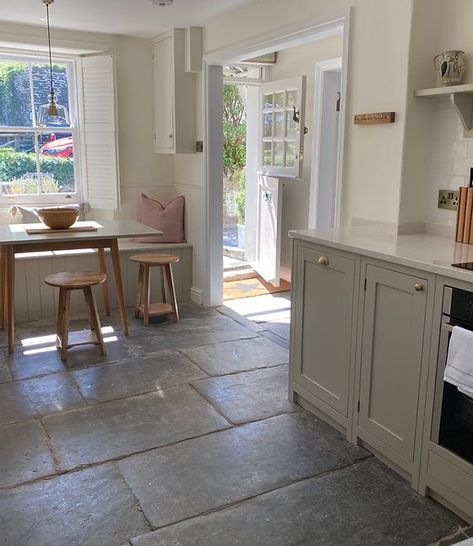 Modern Irish Cottage, Irish Cottage Renovation, Irish Cottage Interiors, Cottage Kitchen Renovation, Small Cottage Interiors, Cottages Interiors, Cottages England, Cottage Hallway, House England