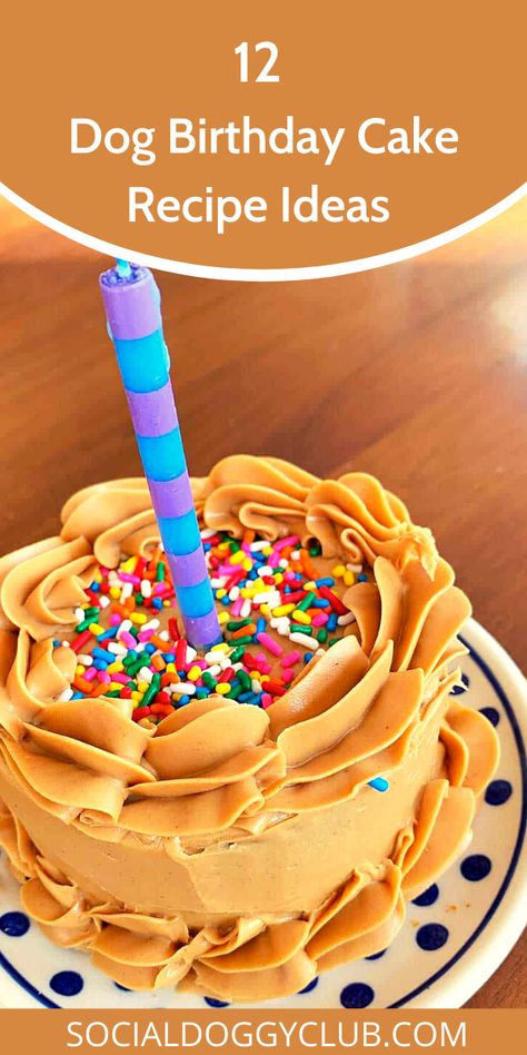 dog birthday cake Dig Birthday Cake Recipe, Dog Birthday Cake Healthy, Dog Birthday Cake Sweet Potato, Dog 1st Birthday Cake, Dog Treats Homemade Birthday, Dog Birthday Biscuits, How To Make A Cake For A Dog, Dog Homemade Cake, Dog Edible Birthday Cake