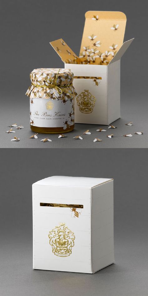 This is the Bees Knees! by Terence Kitching Honey Label Design, Honey Logo, The Bees Knees, Honey Label, Honey Brand, Honey Bottles, Honey Packaging, Honey Shop, Jar Packaging