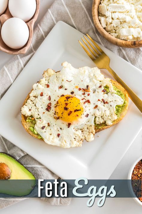 Eggs With Feta Cheese Breakfast, Feta Cheese Eggs, Feta Cheese Egg Recipes, Feta Eggs Breakfast, Feta Egg Wrap, Feta Scrambled Eggs, Cheese Eggs Recipe, Eggs Feta, Feta Eggs