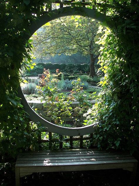 Fantasy Lifestyle, Mushroom Garden, Moon Gate, Fantasy Garden, Nature Home, Garden Gazebo, The Secret Garden, Alam Yang Indah, Photo Location