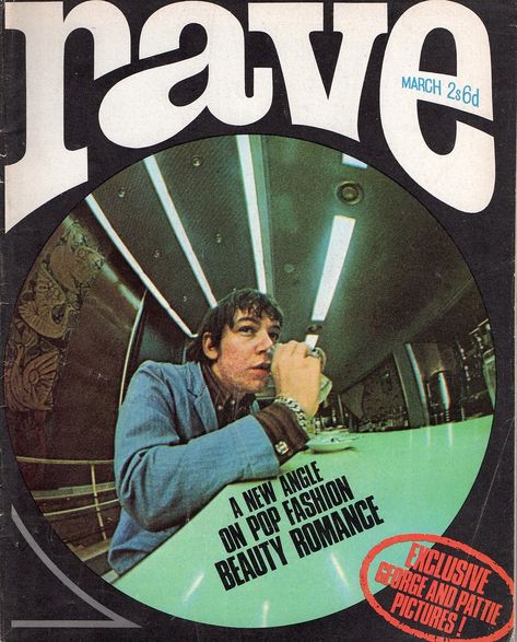 Rave Magazine, Eric Burdon, Graphic Design Inspo, Design Posters, A Magazine, Graphic Design Posters, Magazine Design, Magazine Covers, Graphic Design Inspiration