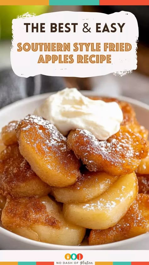 Southern Style Fried Apples Recipe Recipe For Fried Apples, Fried Apples Stovetop, Gala Apple Recipe, Easy Fried Apples, Pan Fried Apples, Cinnamon Fried Apples, Fried Cinnamon Apples, Fried Apples Recipe Easy, Southern Fried Apples Recipe