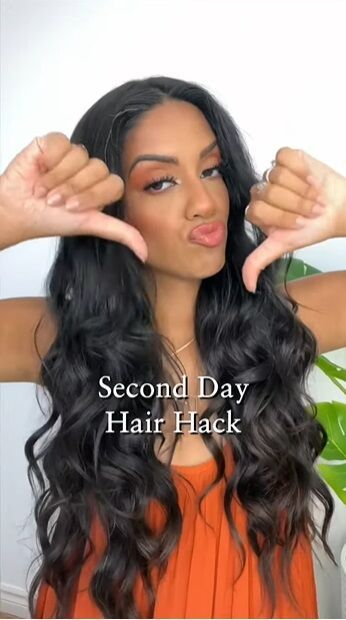 This guide shares an easy second day hair hack. Learn how to add volume to second day hair in this quick post. 2nd Day Hairstyles, Ethereal Hair, Second Day Hair, 2nd Day Hair, Wash My Hair, Hair Everyday, Hair Change, Hair Hack, Second Day Hairstyles