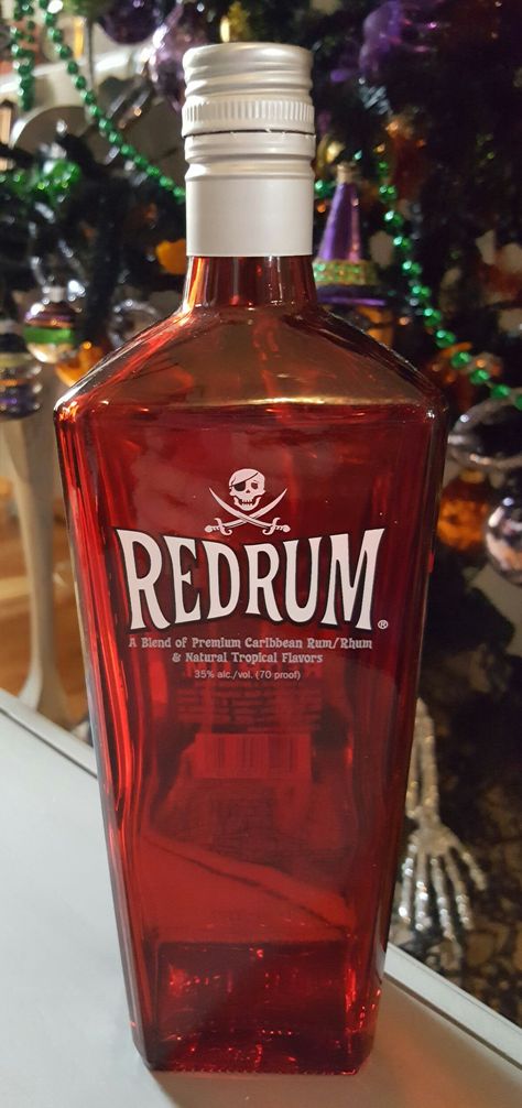 'REDRUM' rum in red bottle Drink Recipies, Red Rum, Bar Stuff, Caribbean Rum, Dinner Dates, Events Ideas, Holiday Events, Alcohol Drink Recipes, Date Dinner