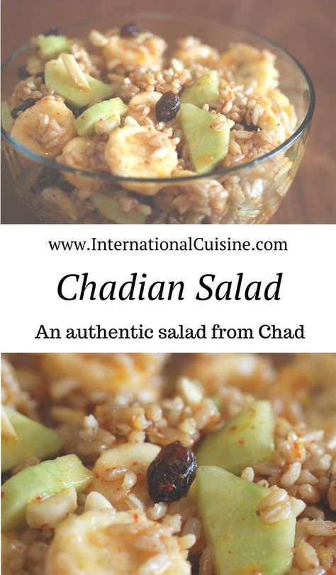 This Chad salad was a delicious starter for our meal, a wonderful vegetarian dish that has a really nice spicy, honey and lemon dressing.  Why not try something new and different, you just might love it! #salad #saladrecipe #vegetarian #Chad #Chadianrecipe #Chadfood #Chadrecipe #Chadianfood #Chadcuisine #Chadiancuisine #Internationalcuisine #Internationalfood #worldfood Cooking Around The World, Eating Around The World, Family Dinner Night, African Cooking, Vegetarian Dish, Spicy Honey, Food From Around The World, African Recipes, Cooking Set