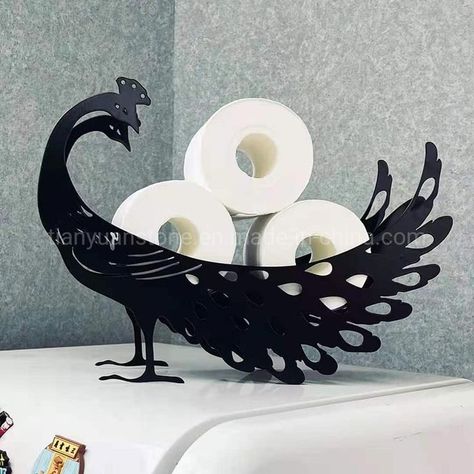 Toilet Paper Roll Holder Bathroom Kitchen Accessories Tissue Storage Stand Rack Cast Iron Roll Storage Bathroom Holder Funny Toilet Paper Holder, Bathroom Tissue Holder, Toilet Paper Holder Stand, Bathroom Holder, Toilet Paper Roll Holder, Toilet Paper Storage, Bathroom Tissue, Restroom Decor, Toilet Wall