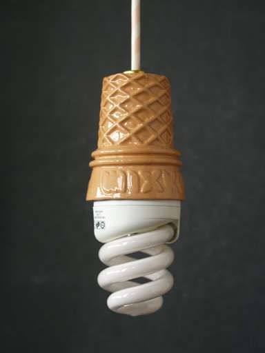 ice cream light<3 Cream Lamps, Masakan Malaysia, Ice Cream Shop, Cute Room Decor, Dream House Decor, Cool Stuff, Design Case, Ice Cream Cone, Aesthetic Room