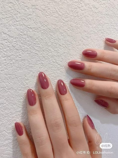 Elegant Nails Classy Simple, Nail Art Simple Elegant Natural, Short Red Nails, Hello Nails, Subtle Nails, Casual Nails, Blush Nails, Makijaż Smokey Eye, Soft Nails