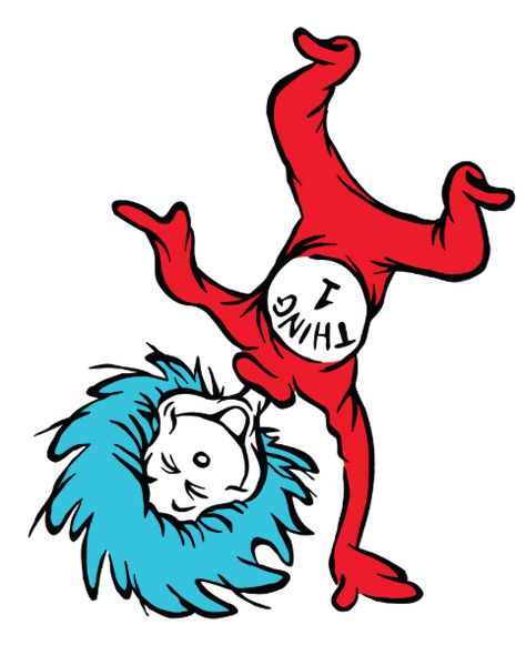 Thing 1 Thing 2 | Twins Birthday Banner | Zazzle Thing One And Thing Two, Thing 1 And Thing 2, Mike Myers, Kelly Preston, Thing One, The Cat In The Hat, Cat In The Hat, Fun Craft, Dr Seuss