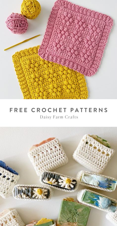 Embroidery Thread Crochet Patterns, Worsted Cotton Crochet Patterns, Chunky Cotton Yarn Projects, Cotton Yarn Projects Crochet, 4mm Yarn Crochet Patterns, Light Worsted Yarn Crochet Patterns, Dollar Tree Yarn Crochet Projects, Free Crochet Patterns Using Size 3 Yarn, Crochet Patterns With Cotton Yarn Free